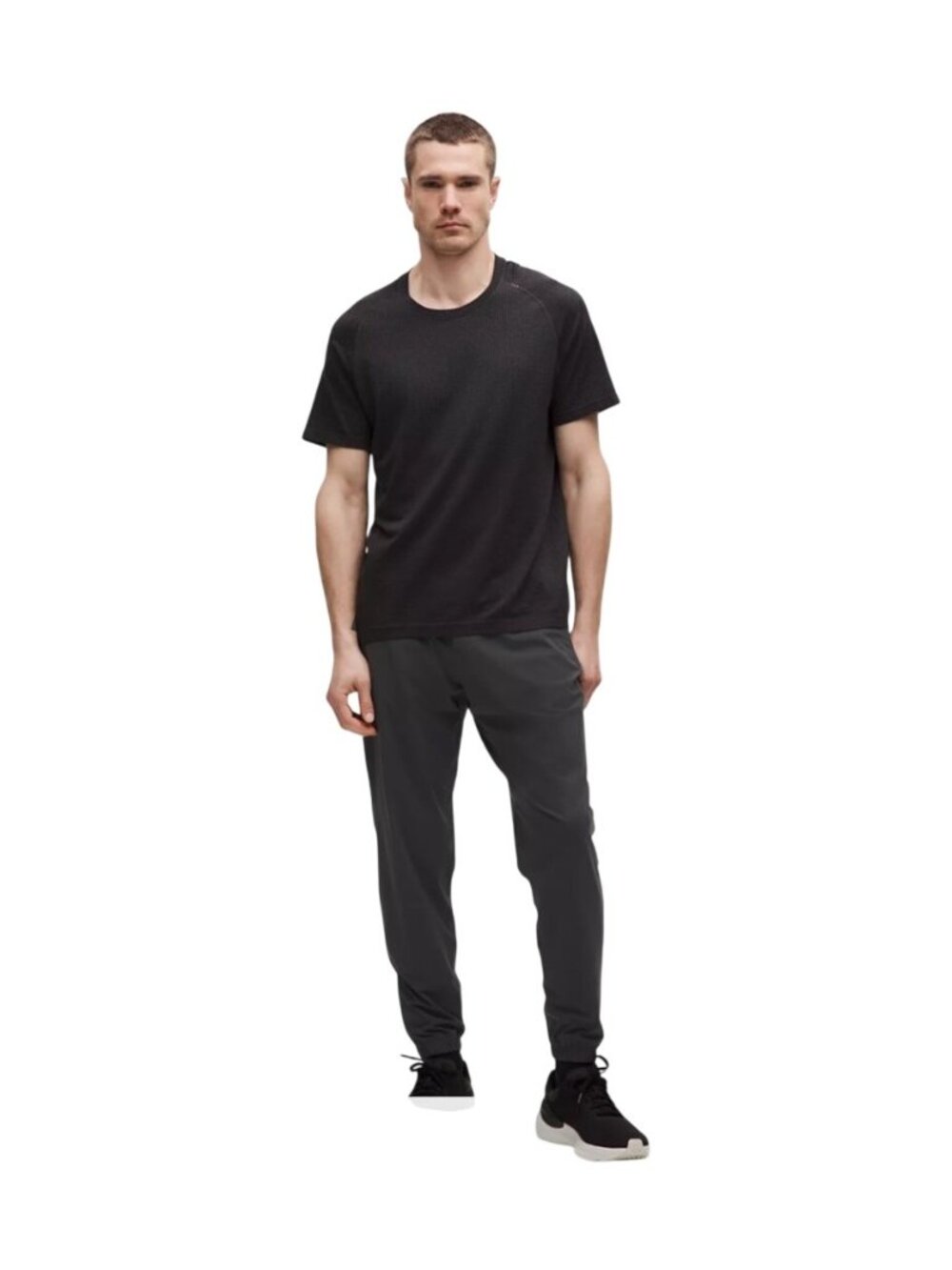 Lululemon Surge Jogger Gray Mens Tapered Fit M Recycled Nylon Quick Dry athletic